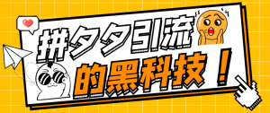 『引流必备』最新拼夕夕全自动私信引流黑科技，单日精准曝光引流1000+『引流脚本+使用教程』_抖汇吧