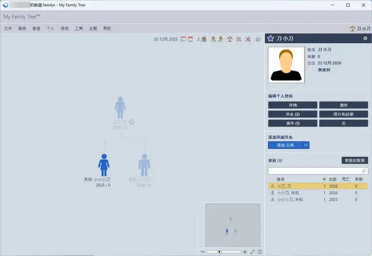 族谱制作工具My Family Tree v16.0.0.0绿色版_抖汇吧