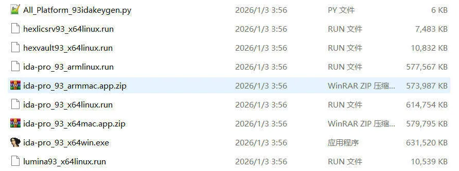 全平台IDA Pro 9.3beta泄露版+注册机
