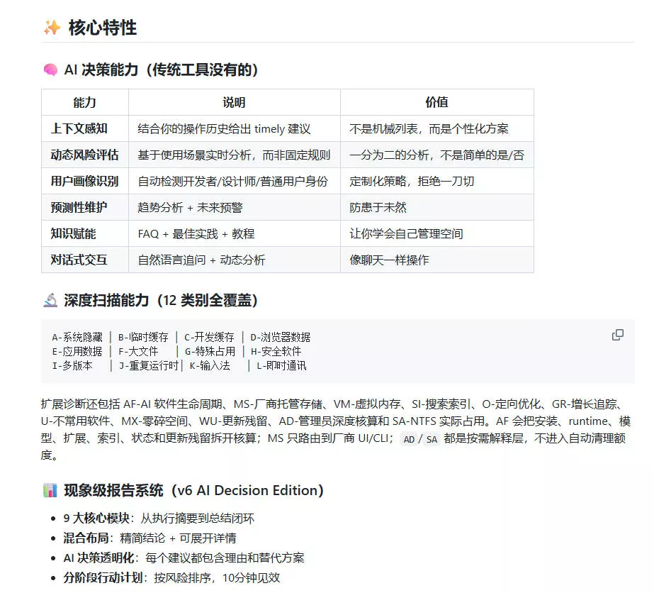 开源C盘清理的Skill也来了!更智能的磁盘清理,一句话让你的电脑C盘多出30GB空间,免费用c-disk-cleaner