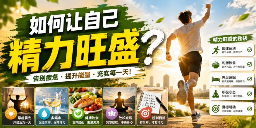 付费文章：如何让自己精力旺盛？_抖汇吧
