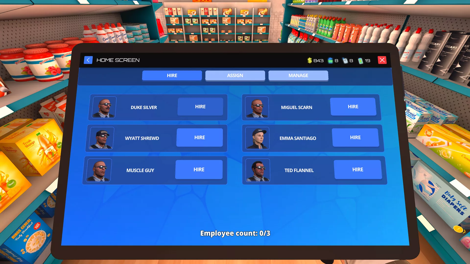超市保安模拟器/Supermarket Guard Simulator 新游发布