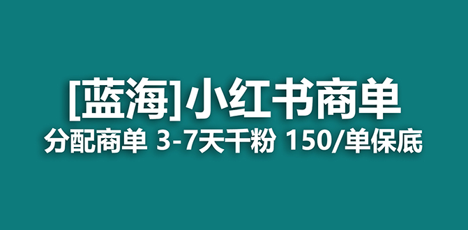 2023蓝海项目，小红书商单，快速千粉，长期稳定，最强蓝海没有之一_抖汇吧