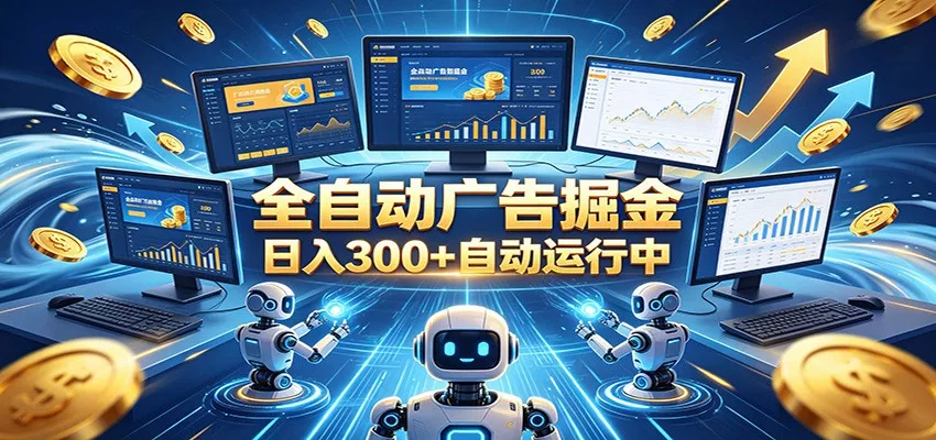 自动广告G机,日入300+,正规平台,广告浏览获益,时间自由,适合各类人群日常增收_抖汇吧