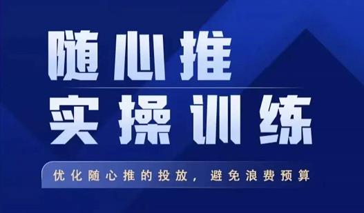 飞哥·随心推实操训练，优化随心推投放，避免浪费预算_抖汇吧