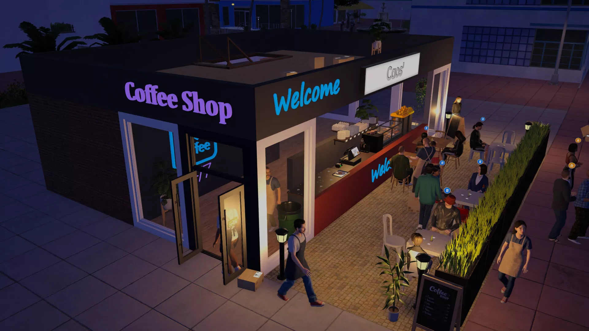 咖啡馆经营模拟/Cafe Business Manager