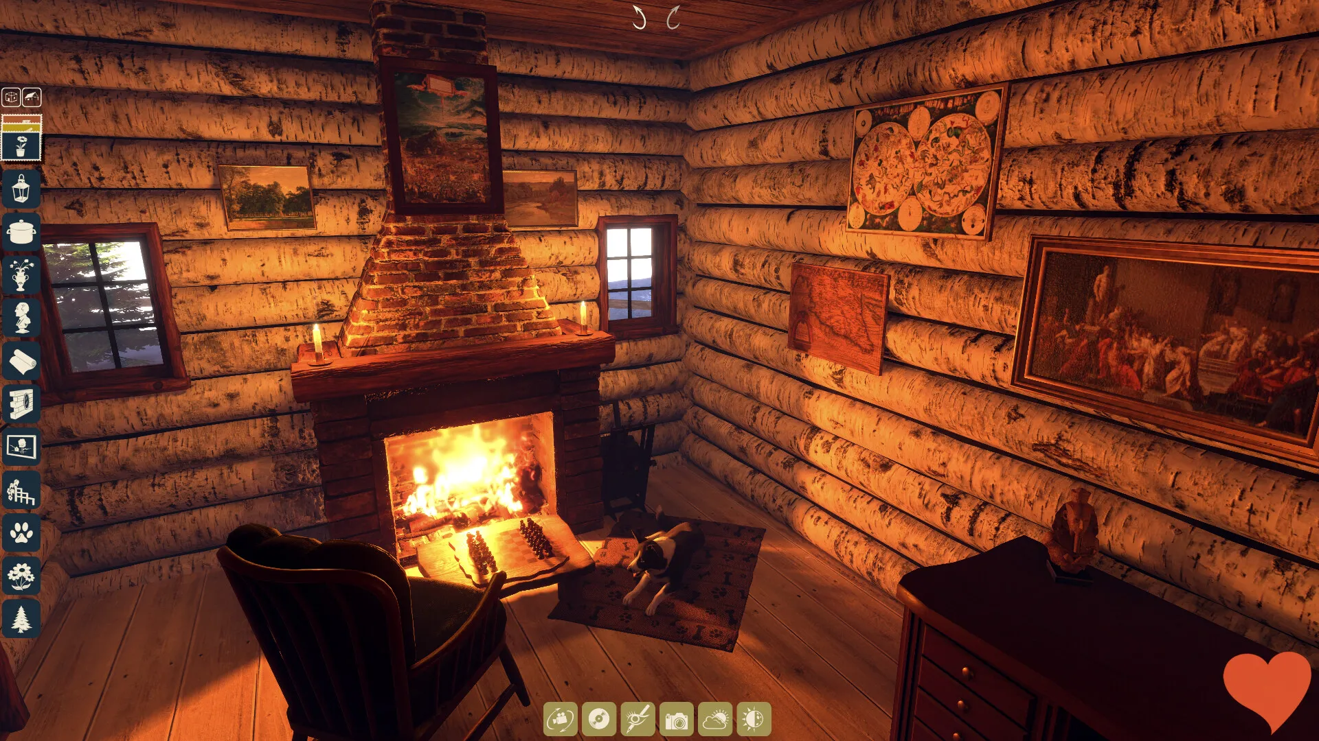 温馨小木屋/Log Away