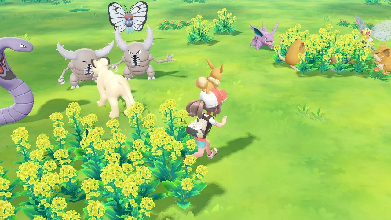 精灵宝可梦Let's Go!皮卡丘 伊布/Pokemon Let's Go! Pikach Eeve switch新游发布