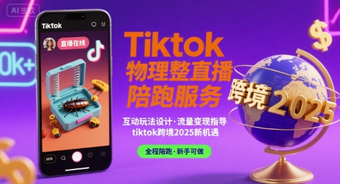 Tiktok物理整蛊直播陪跑服务-tiktok跨境2025_抖汇吧