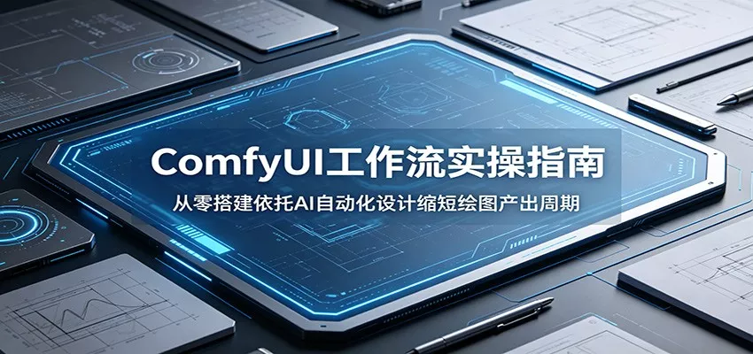 ComfyUI 工作流实操指南：从零搭建依托AI自动化设计缩短绘图产出周期_抖汇吧