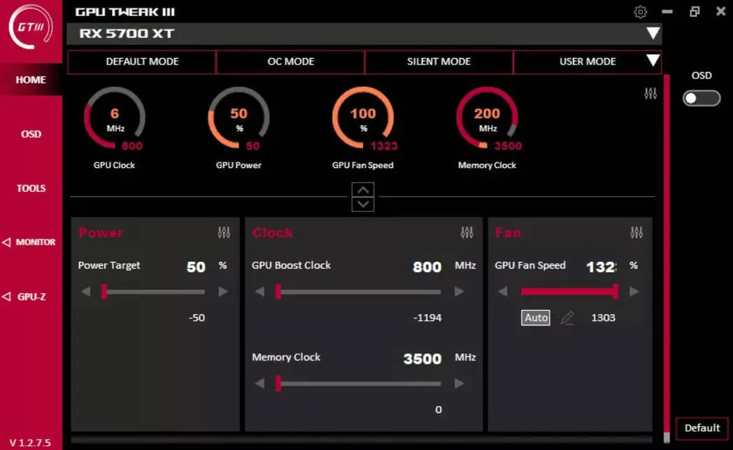 显卡超频GPU Tweak III v2.0.8.5_抖汇吧