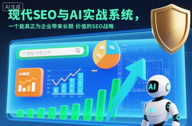 现代SEO与AI实战系统，一个能真正为企业带来长期价值的SEO战略（英语+中文字幕）_抖汇吧