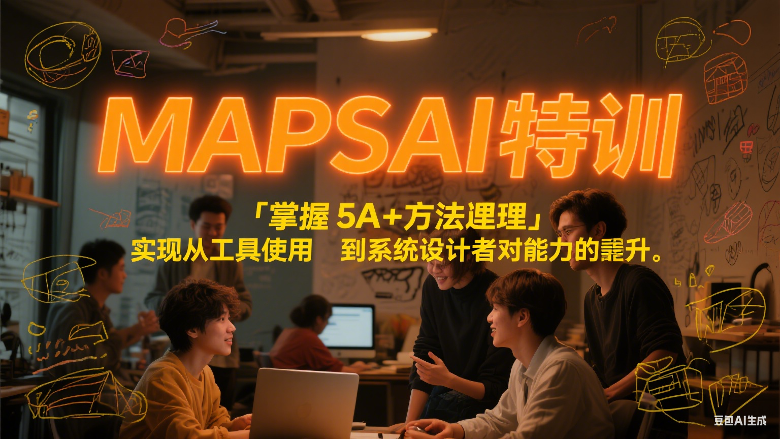 MAPSAI 特训，掌握 5A + 方法论，实现从工具使用者到系统设计者的能力跃升_抖汇吧