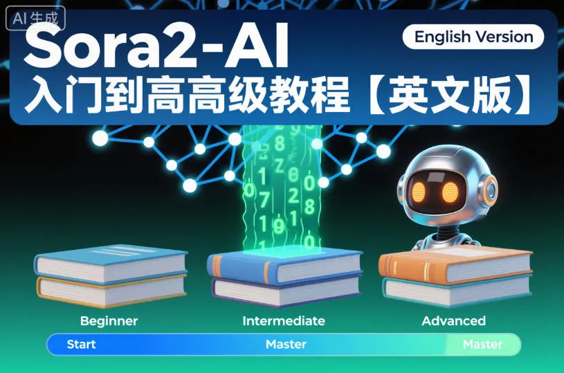 Sora2-AI入门到高级教程【英文版】_抖汇吧