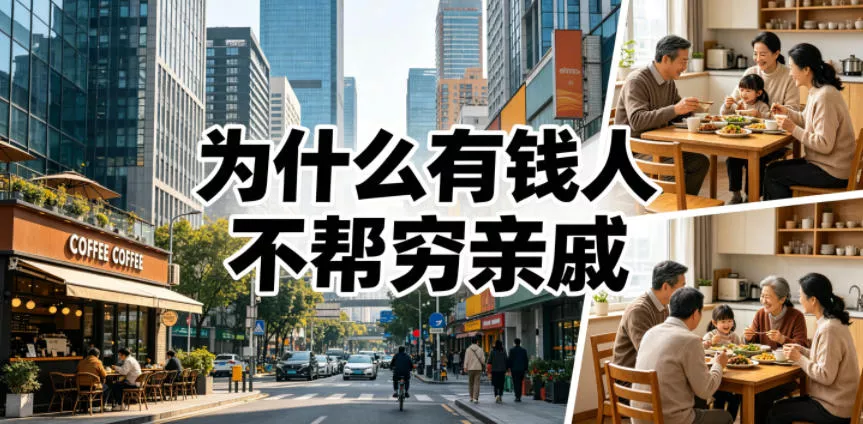 付费文章:为什么有钱人不帮穷亲戚?