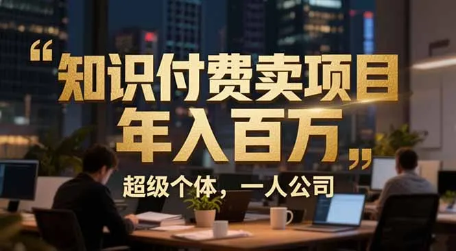 从0到年入百万：超级个体实战心得公开，个人IP×精准引流×成交系统全拆解_抖汇吧