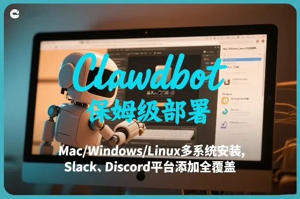 Clawdbot保姆级部署，从入门介绍、Mac/Windows/Linux多系统安装，到Slack、Discord平台添加全覆盖_抖汇吧