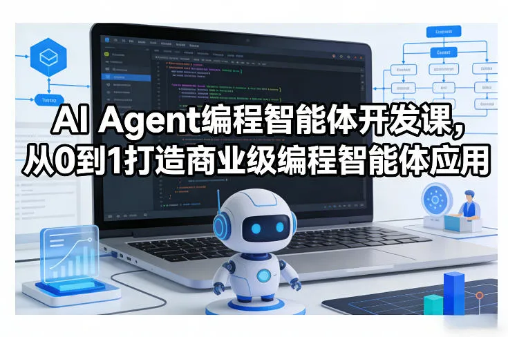 AI Agent编程智能体开发课，从0到1打造商业级编程智能体应用_抖汇吧