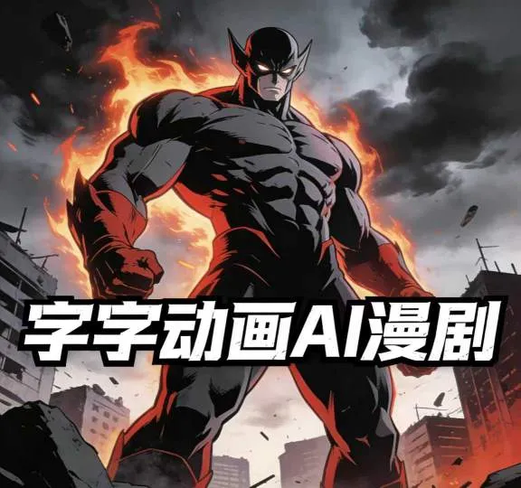 字字动画AI漫剧2026年第1期系统课程,小白看完就能学会实操的漫剧课,单人月收1-3W_抖汇吧