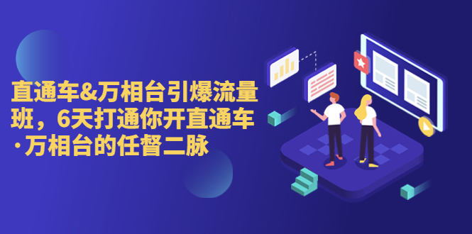 直通车+万相台引爆流量班，6天打通你开直通车·万相台的任督 二脉_抖汇吧