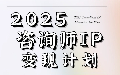 7天构建咨询师变现系统，2025咨询师IP变现计划训练营_抖汇吧