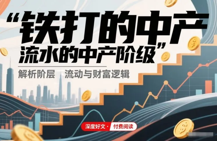 付费文章：铁打的中产，流水的中产阶级_抖汇吧