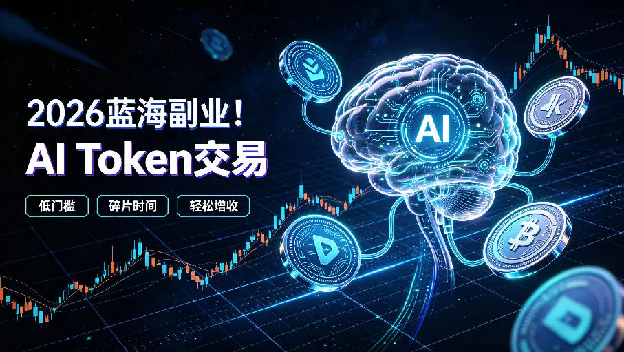 2026全新风口副业｜AI智能Token交易，空闲时间轻松 賺 收益，无需全天盯盘【揭秘】_抖汇吧