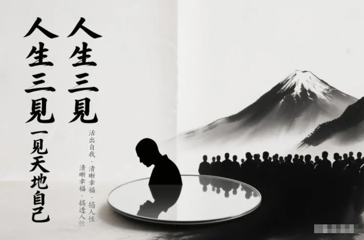 人生三见一见天地见众生见自己，活出自我拥有清晰幸福人生，搞透人性_抖汇吧