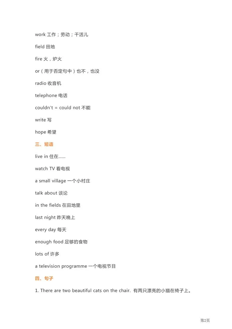 五年级下英语单元知识要点《外研版》_抖汇吧