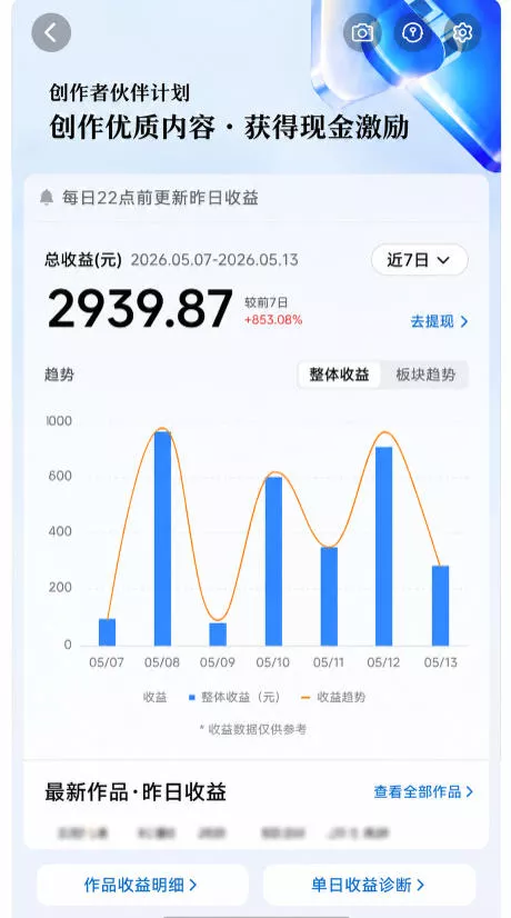 抖音8W粉丝博主的科普视频解说教学，吃透伙伴计划+精选双份收益，新手可直接复制操作_抖汇吧
