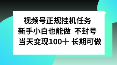 视频号正规挂播任务，有手就行不违规，轻松日入1张_抖汇吧