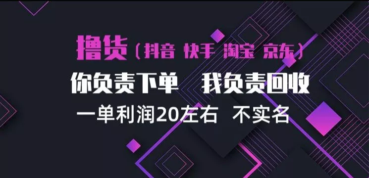 抖音淘宝快手买手项目，一单利润20左右，单号每天下三单，可矩阵【揭秘】_抖汇吧