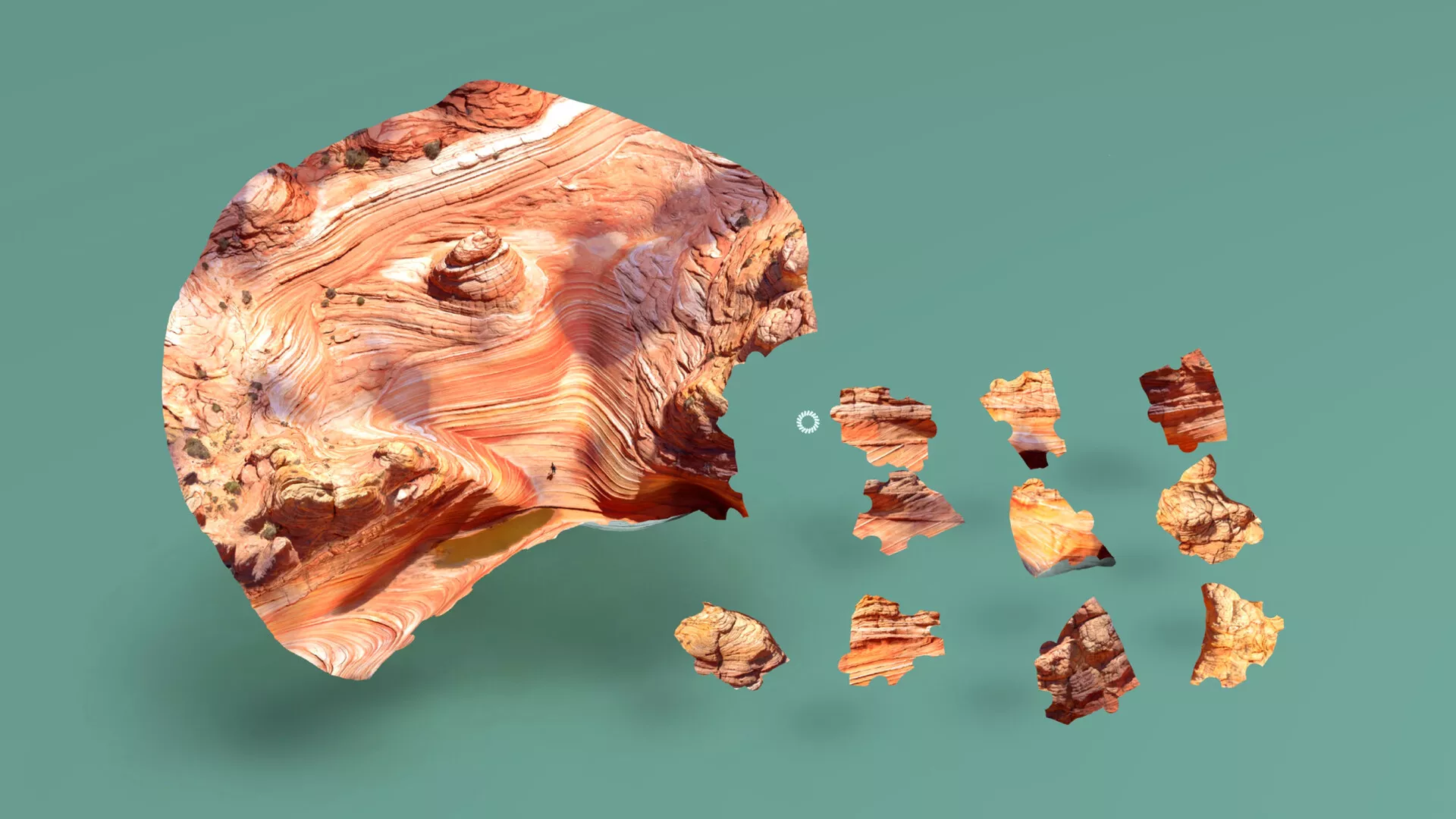 奇妙之地 - 3D 拼图模拟器/Puzzling Places - 3D Jigsaw Sim_抖汇吧