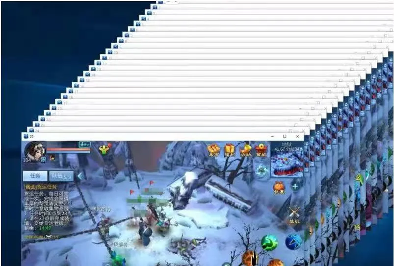 『高端精品』外面收费2980的工作室搬砖倩女幽魂全自动挂机项目，单窗口一天40+『挂机脚本+使用教程』