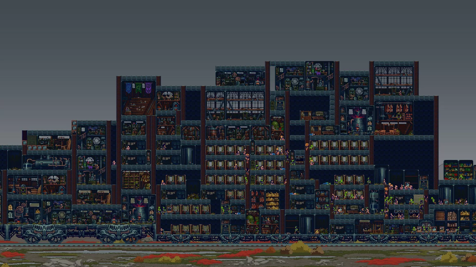 钢铁动脉：铁路城市建造者/Steel Artery: Train City Builder