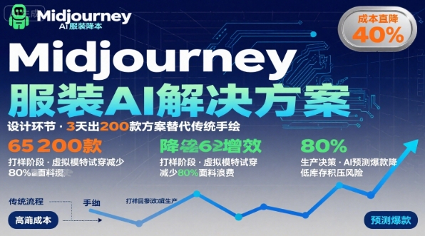 AI在服装领域的运用，使用midjourney做服装辅助企业降低成本_抖汇吧