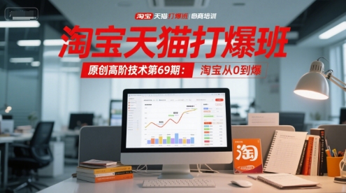 淘宝天猫打爆班原创高阶技术第69期：淘宝从0到爆_抖汇吧