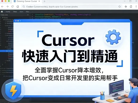 Cursor快速入门到精通，全面掌握Cursor降本增效，把Cursor变成日常开发里的实用帮手_抖汇吧