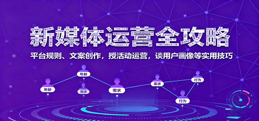 新媒体运营全攻略：平台规则、文案创作，授活动运营，谈用户画像等实用技巧_抖汇吧