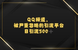 引流蓝海QQ频道，日引500+创业粉_抖汇吧