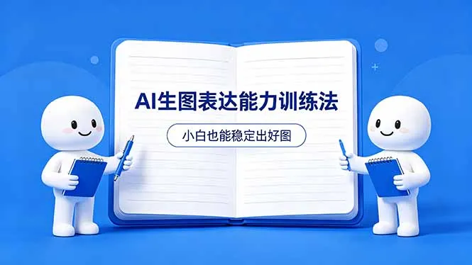 AI生图不是做漂亮图，而是表达能力。这套方法让小白也能稳定出好图_抖汇吧