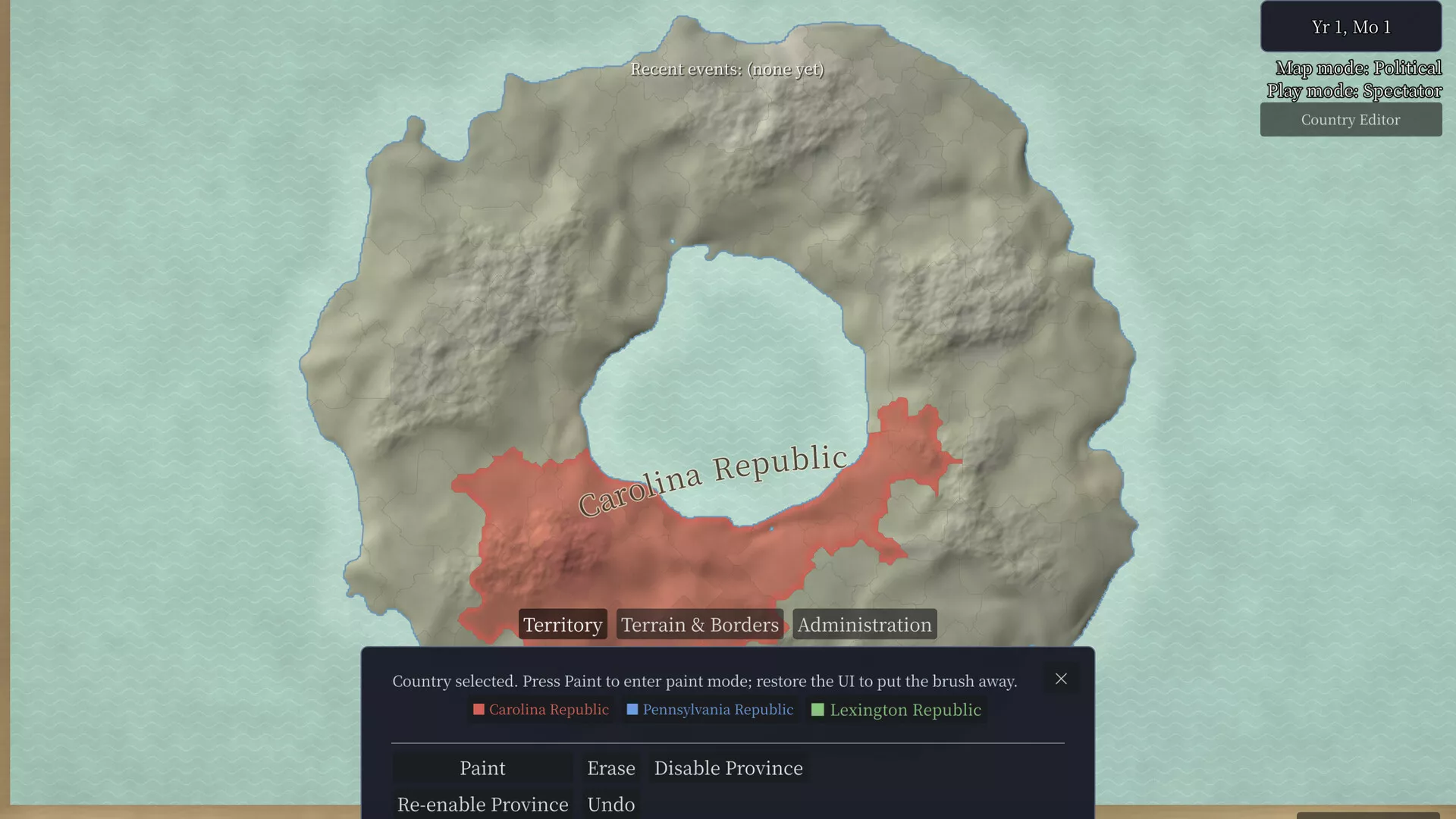 地图上发生的事：列国模拟器/Things That Happen on the Map - Realm Simulator 新游发布