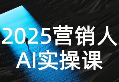 2025营销人Al实操课，AI营销抢跑实战，从Prompt到方案，效率碾压同行_抖汇吧