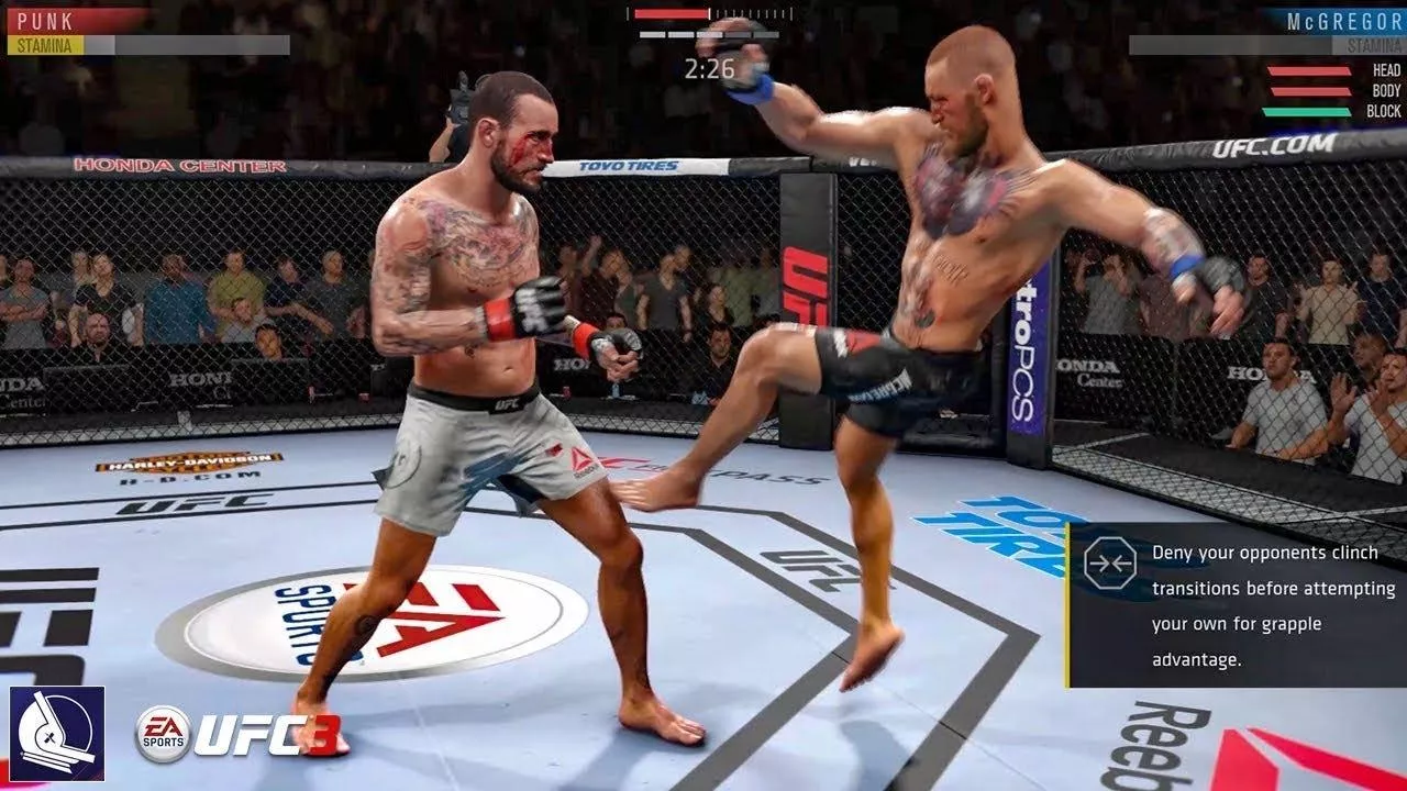 终极格斗冠军赛3/UFC 3 索尼移植新游发布_抖汇吧