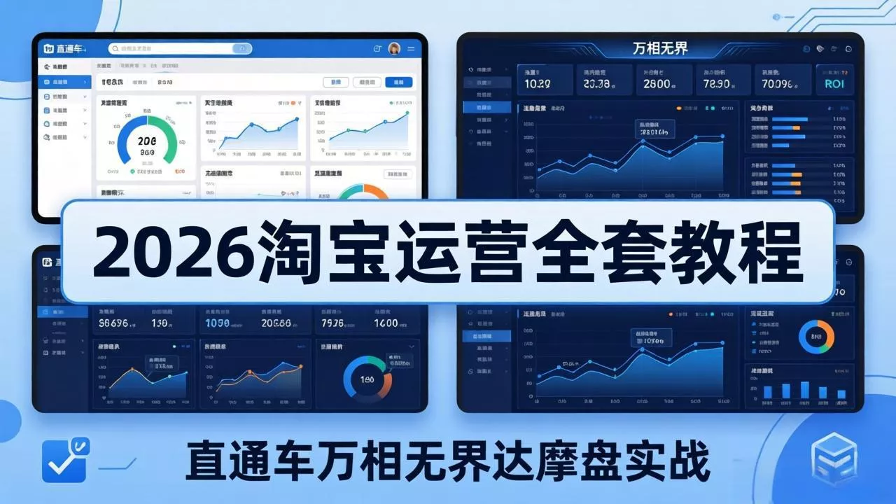 2026淘宝运营全套教程(更新7月_抖汇吧