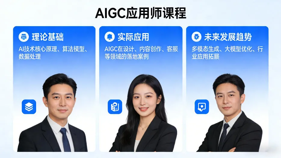 AIGC应用师课程，覆盖了AI技术的理论基础、实际应用、以及未来发展趋势(更新)_抖汇吧