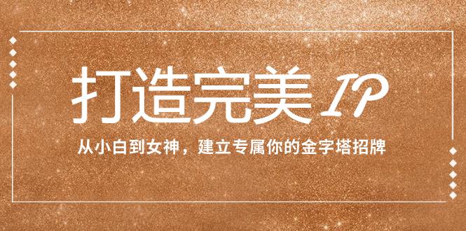 从平凡到闪耀：打造个性化IP，塑造专属你的金字塔招牌（15节课）_抖汇吧