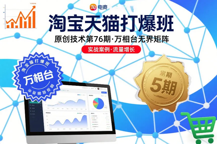 淘宝天猫打爆班原创技术第76期，万相台无界矩阵_抖汇吧
