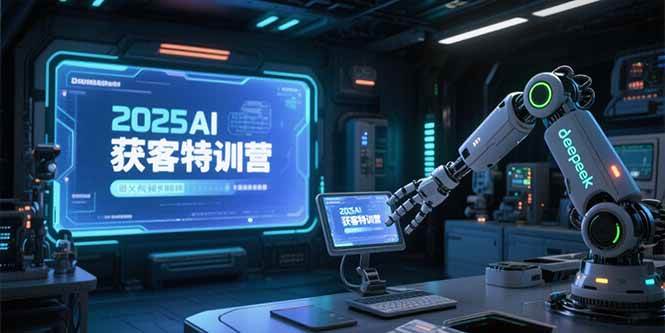 （15289期）2025AI获客特训营，AI图文视频全制作，deepseek工具实操教学_抖汇吧