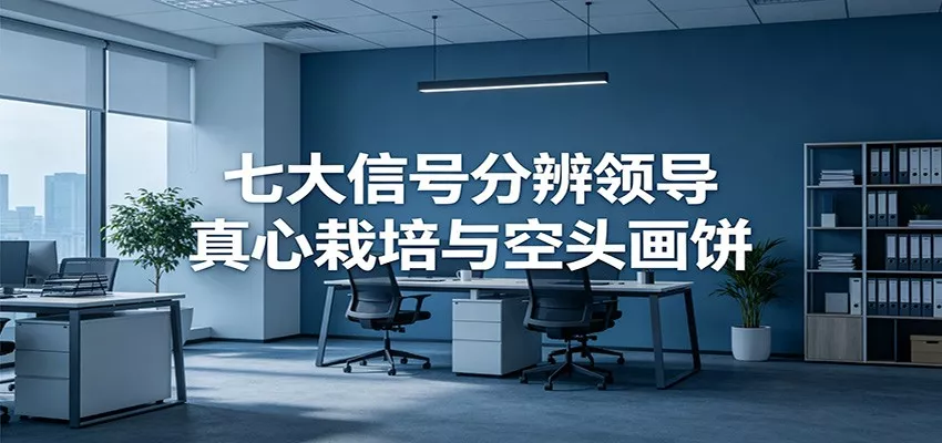付费文章《七大信号分辨领导真心栽培与空头画饼》读懂管理背后人性逻辑_抖汇吧